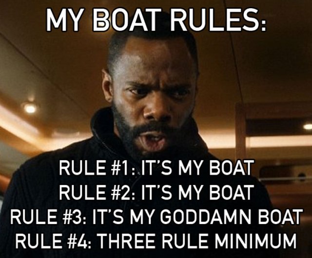 The Rules of My Boat by Victor Strand